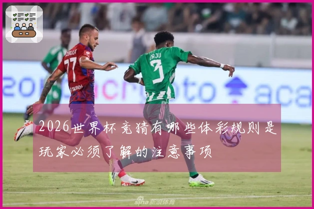 2026世界杯竞猜有哪些体彩规则是玩家必须了解的注意事项